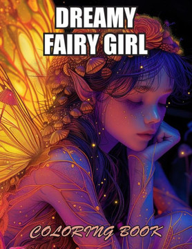 Dreamy Fairy Girl Coloring Book: New and Exciting Designs Suitable for All Ages