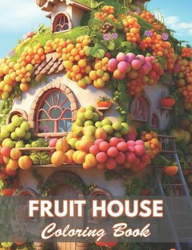 Fruit House Coloring Book: 100+ Coloring Pages for Relaxation and Stress Relief