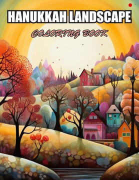 Hanukkah Landscape Coloring Book: Stress Relief, Relaxation, and Creativity Coloring Pages for All Fans