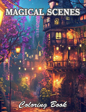Magical Scenes Coloring Book: A Stress Relief Experience for All Ages