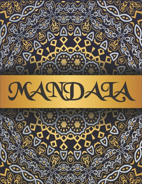 Mandala: Coloring book mandala for adults / Large paper (8.5 × 11 in) / 50 Different Mandalas