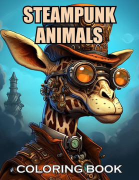 Steampunk Animals Coloring Book: New and Exciting Designs Suitable for All Ages