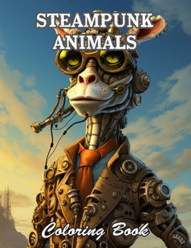 Steampunk Animals Coloring Book: Stress Relief And Relaxation Coloring Pages
