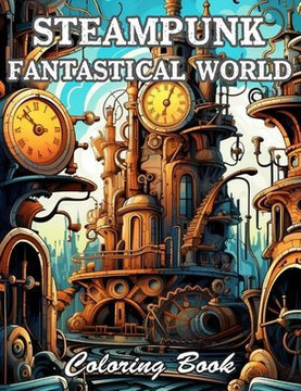 Steampunk Fantastical World Coloring Book: New and Exciting Designs Suitable for All Ages