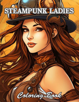 Steampunk Ladies Coloring Book: Relaxing and Adorable Designs for All Ages