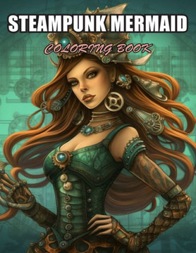 Steampunk Mermaid Coloring Book: Exciting Designs Suitable for All Ages