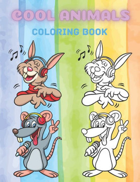 Cool Animals - Coloring Book