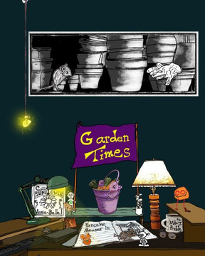 Pancake Mouser in Garden Times