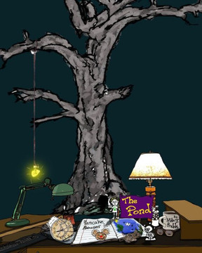 Pancake Mouser in The Pond