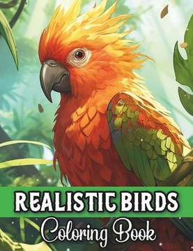 Birds of the World: Realistic Birds Coloring Book