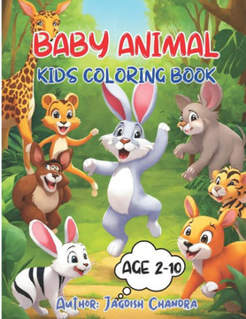 Baby Animal Kids Coloring Book