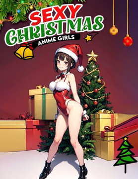Christmas Anime Girls Sexy: Colorful Holiday Temptations- Immerse Yourself in the Allure of Sexy Christmas Anime Girls - A Coloring Journey Filled