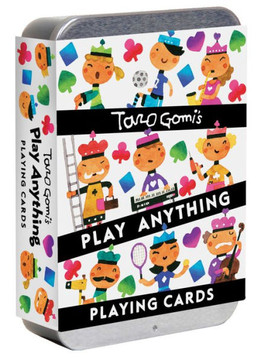 Chronicle Books Taro Gomi's Play Anything Playing Cards (Colorful Illustrated Playing Card Deck for Children, Birthday and Stocking Stuffer Gift for Kids)