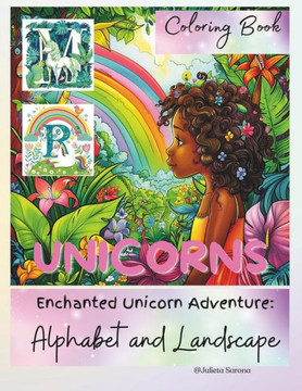 UNICORN Coloring Book: Alphabet and Landscape Enchanted Adventures