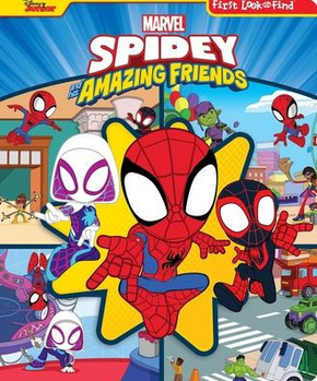 Marvel Spider-Man - Spidey And His Amazing Friends - First Look And Find Activity Book - Pi Kids Marvel Spider-Man - Spidey And His Amazing Friends - First Look And Find Activity Book - Pi Kids