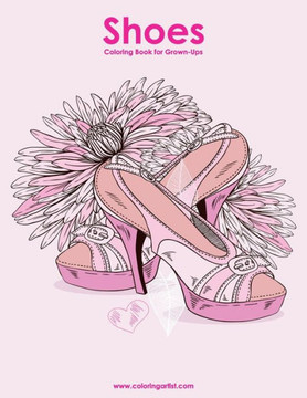 Shoes Coloring Book For Grown-Ups 1