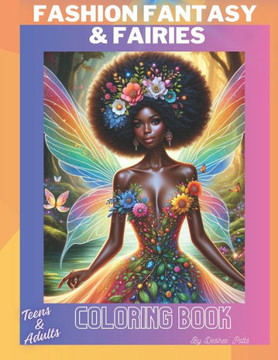 Fashion Fantasy - Fairies Coloring Book