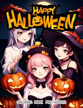 Halloween Coloring Book for Adult: Halloween Hues: Unveil the Colors of the Night