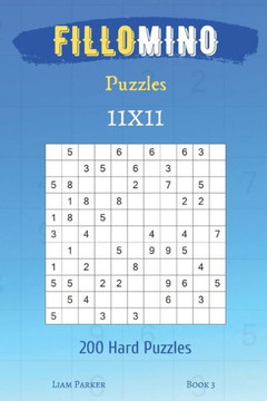 Fillomino Puzzles - 200 Hard Puzzles 11x11 Book 3