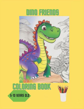 Dino Friends Coloring Book