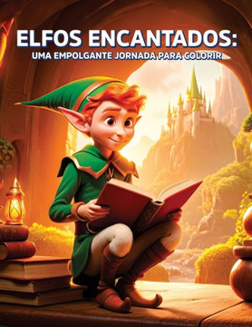 Elfos Encantados: Uma empolgante jornada para colorir: Mergulhe em 39 Desenhos Mágicos de Elfos