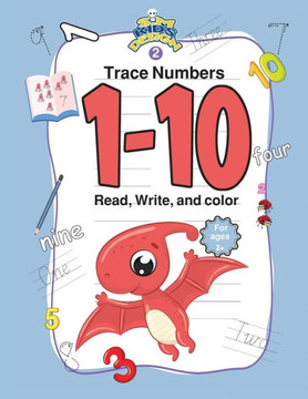 Read, Write, and Trace Numbers 1-10 for ages : Preschool Math Workbook for kids Ages 2 Math Preschool Learning Numbers Tracing and Activities book