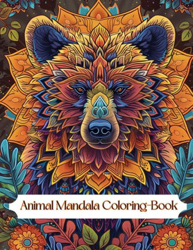 Serene Creatures: Animal Mandala Coloring Book