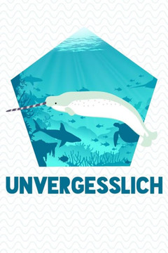 Unvergesslich: Diskretes Passwort Buch mit Register zum Verwalten und Organisieren von Internet Zugangsdaten - Mit süßer Narwal Illus