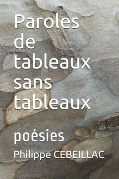 Paroles de tableaux sans tableaux: poésies