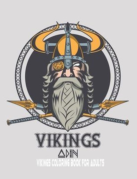 Vikings coloring book for adults: Valhalla coloring book for vikings lovers adults . best gift for Halloween