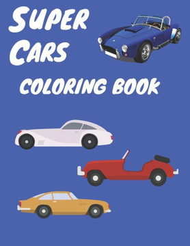 Supercars Coloring Book