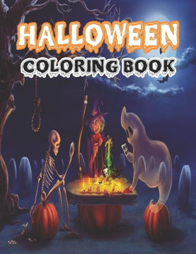 Halloween Coloring Book: Coloring and Activity Book For Toddlers and Kids, 80 Halloween Coloring Pages For Toddlers And Kids, Halloween Gift fo