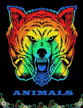 Animals: An adult coloring book with 100 Beautiful Animals Designs for Stress Relief and Relaxation
