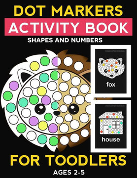 DOT markers ACTIVITY book: shapes and numbers