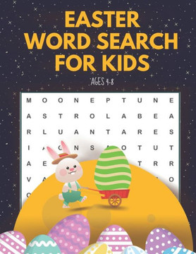 Easter Word Search for Kids Ages 4-8: A Fun Kid Workbook Game For Learning