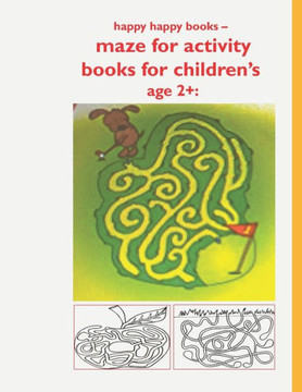 happy happy books - maze for activity books for children's age 2: : Maze learning and strategic drawing, puzzles, learning activities, draw, Games an