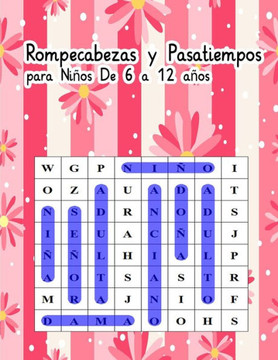 Rompecabezas y Pasatiempos para Niños De 6 a 12 años: 6 - 12 años Juego didácticos, Entrena la Memoria y la Lógica - Diversión para las vacaciones