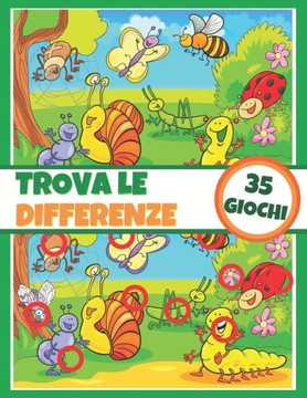 Trova le differenze - 35 giochi: Libro di attività per bambini - Libro di giochi - A partire da 5 anni - Completamente colorabile