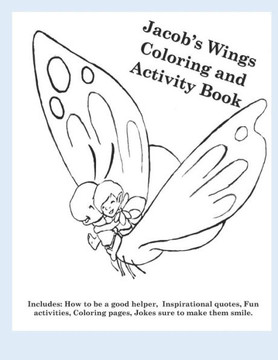 Jacob's Wings coloring and activity book