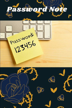 Password note: Easy password tracker