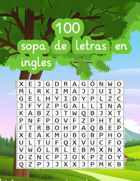 100 sopa de letras en ingles: sopa de letras en ingles para niños -rompecabezas
