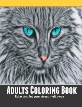 Adults Coloring book: Beautiful Flowers, Birds and Animals Coloring book