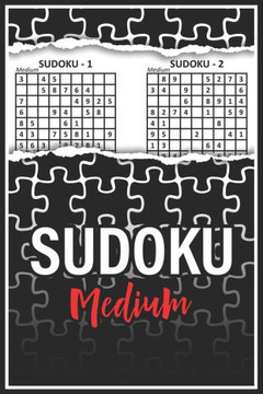 Sudoku Medium: Puzzle Book with Solution - 200 Medium Puzzles