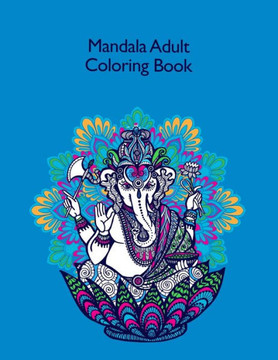 Mandala Adult Coloring Book: Coloring Book ""50 cool animals"" with a fun, easy and relaxing design