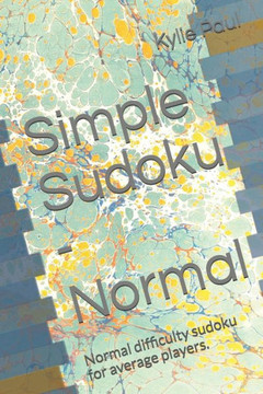 Simple Sudoku - Normal: Normal difficulty sudoku for average players.