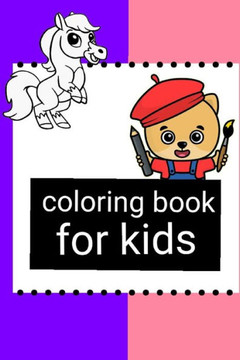 coloring book: for kids: 45 page: Size 6 × 9