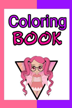 coloring book: for kids: 46 page: Size 6 × 9