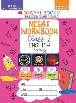 Oswaal NCERT Workbook Class 2 English Mridang (For Latest Exam) Oswaal NCERT Workbook Class 2 English Mridang (For Latest Exam)