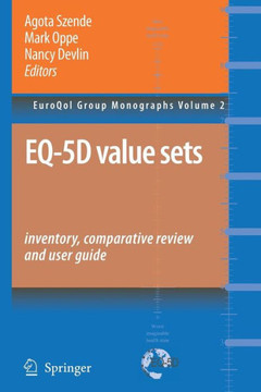 Eq-5d Value Sets: Inventory, Comparative Review and User Guide