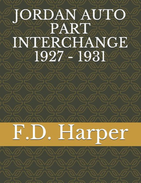 Jordan Auto Part Interchange 1927 - 1931